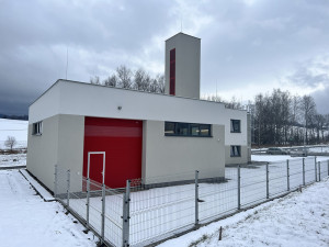 Dobrovolní hasiči z Jeseníku vyhlížejí stěhování. Moderní zbrojnice je hotová