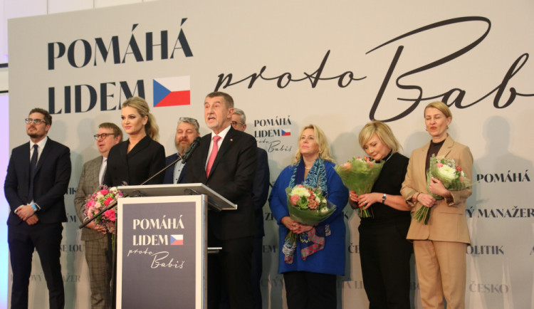 Andrej Babiš a jeho tým.