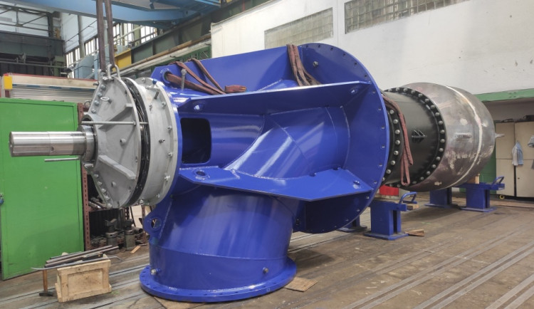 V Lutíně probíhá kompletace prvního z dvanácti čerpadel pro Egypt