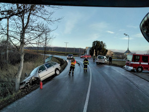 Na D35 u Litovle se zranili tři lidé. Dálnice na Olomouc je po sérii nehod zavřená