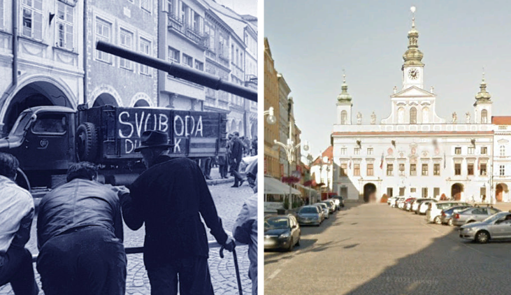 Zpátky do minulosti. Porovnejte dnešní Budějovice s těmi historickými