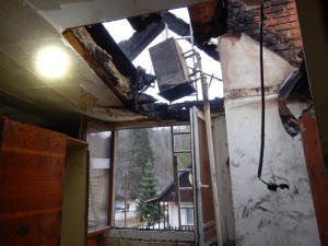 V Bedřichově na Šumpersku hořela střecha a podkroví rodinného domu, škoda bude přes milion