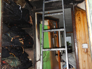 V Bedřichově na Šumpersku hořela střecha a podkroví rodinného domu, škoda bude přes milion