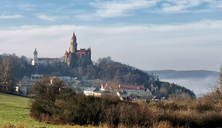 Bouzov zve návštěvníky na zimní trasu