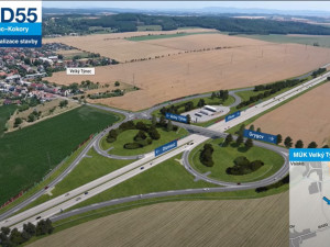 VIDEO: Stavba dálnice z Olomouce do Kokor začne v polovině dubna. Hotovo bude za tři roky
