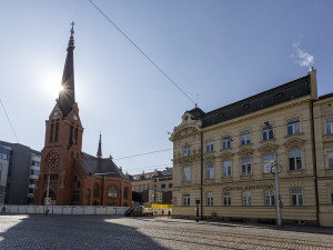 Červený kostel v Olomouci se po rekonstrukci otevře v květnu. Bude novým kulturním centrem
