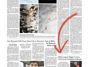 Olomoucký hasič se dostal na titulní stranu New York Times. Nyní hraje na World Baseball Classic v Japonsku