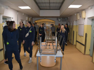 Překvapení před play-off. Trenér vzal olomoucké volejbalistky do věznice