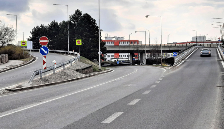 Nájezdové rampy vytížené olomoucké silnice I/35 projdou rekonstrukcí