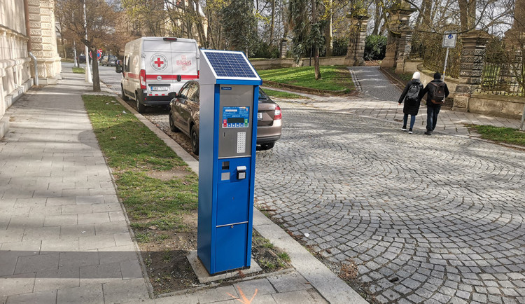 Nový typ parkovacího automatu v Olomouci