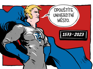 Superhrdinové Palacký a svatá Pavlína. Olomouc společně s univerzitou představila nový vizuál