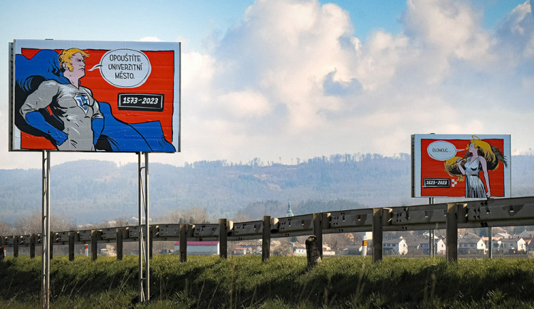 Superhrdinové Palacký a svatá Pavlína. Olomouc společně s univerzitou představila nový vizuál