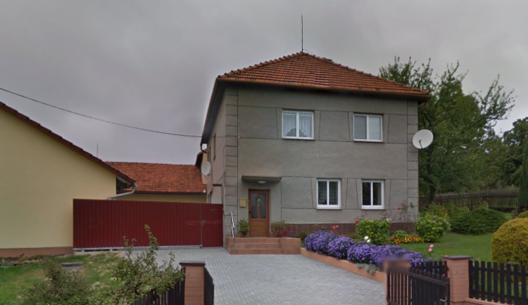 Dům v Olšovci, kde zasahovala policie.