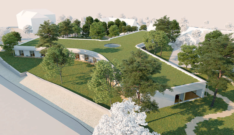 Vizualizace Domova pro seniory ve Šternberku