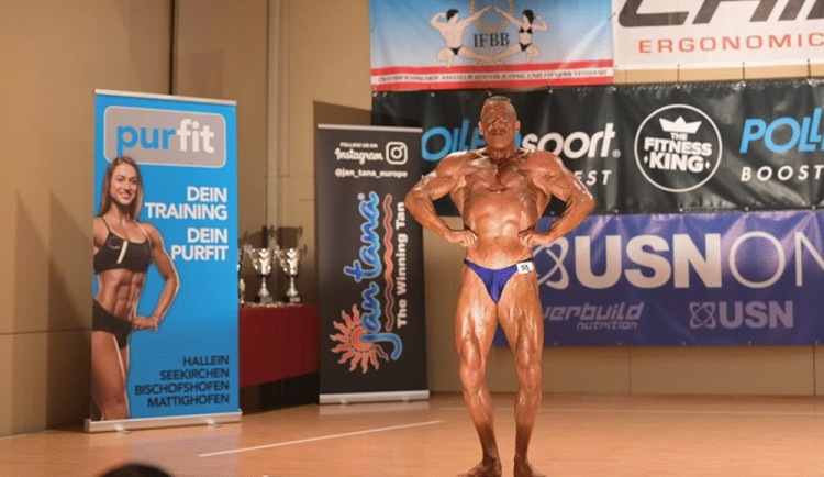 Patrik Šerý na závodech IFBB Austrian Trophy 2023