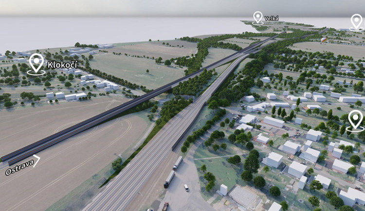 Vizualizace VRT Moravská Brána I