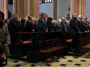 Smutek a respekt. Olomouc se loučila se zesnulým profesorem Jařabem
