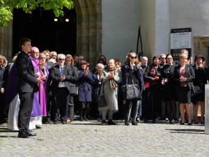 Smutek a respekt. Olomouc se loučila se zesnulým profesorem Jařabem