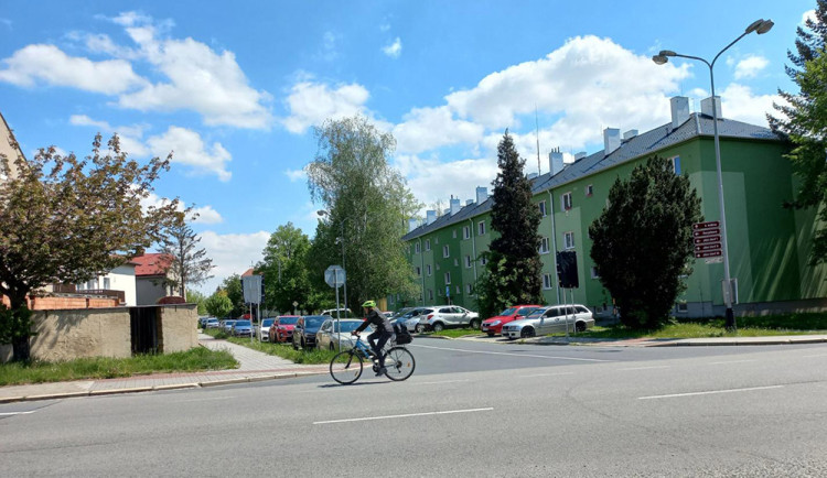 Ulice Durychova v Přerově