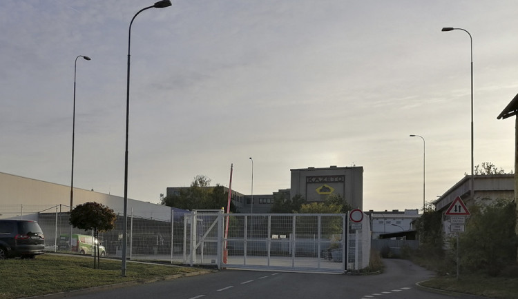 Areál společnosti Kazeto v Přerově