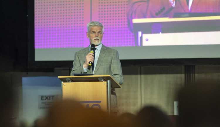 Prezident Petr Pavel jako host na sněmu Svazu měst a obcí ČR v Olomouci