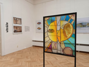 FOTOGALERIE: V prostějovském muzeu jsou k vidění návrhy vitráží pro secesní skvost Národní dům