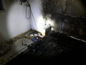 Policisté zachránili z hořícího domu na Přerovsku devadesátiletého seniora