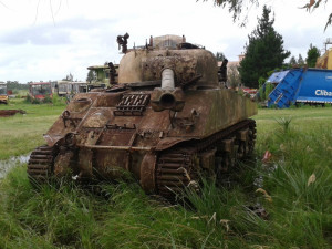 Sběratel Pavel Rogl si splnil klukovský sen. Jako jediný v Česku vlastní pojízdný americký tank Sherman