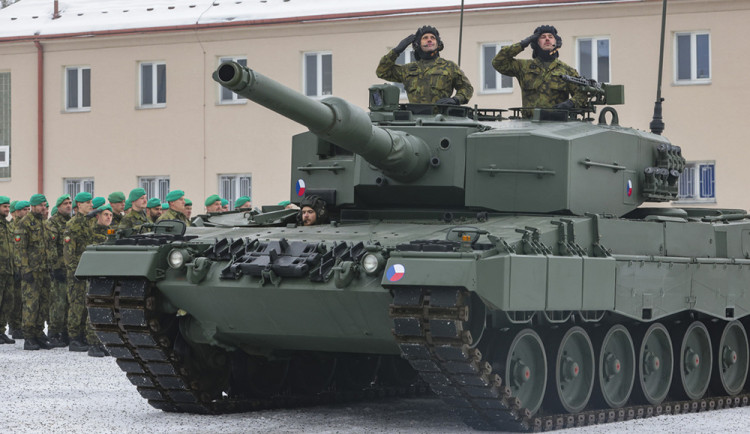 Na akci pro veřejnost ve vojenském újezdu Libavá bude k vidění i německý tank Leopard - ilustrační foto