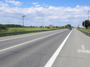 Začínají opravy silnice z Olomouce do nákupního centra Olympia. Potrvají až do konce září