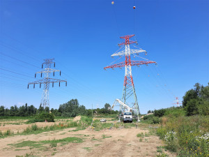 Silničáři opravili komunikaci, kterou zničily nákladní automobily při stavbě D1 v Přerově