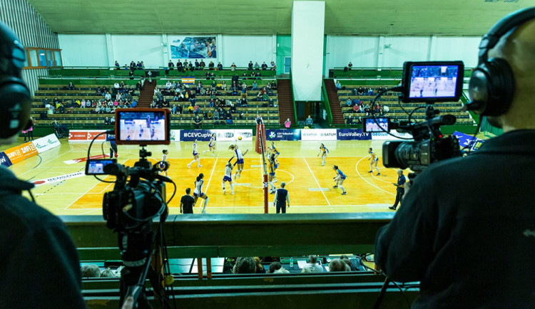 Utkání volejbalistek Olomouce v mezinárodním poháru CEV - ilustrační foto