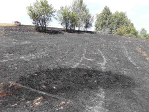Olomoucký kraj sužují požáry, naposledy dnes ráno hořelo v Oskavě. Hasiči jsou na pokraj vyčerpání