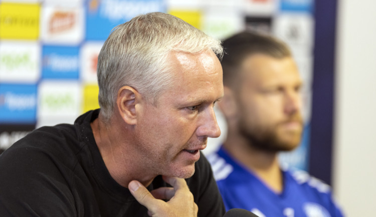 Trenér SK Sigma Olomouc Václav Jílek