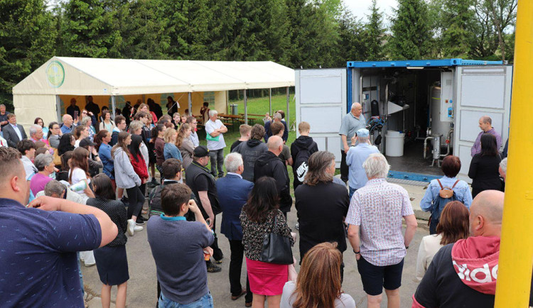 Inovace pro čistější vodu. Speciální kontejner má vylepšit čističku v Moravském Berouně