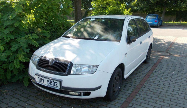 Jedním z dražených vozidel je Škoda Fabia