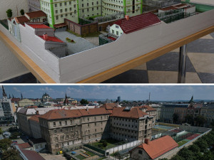 Maketa olomoucké věznice prošla obnovou. Odsouzený doplnil místo pro psa či ostnaté dráty