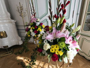 Růže pro dědičku sídla. Zámek v Náměšti na Hané rozkvetl květinovou výstavou