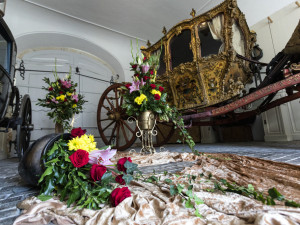 Růže pro dědičku sídla. Zámek v Náměšti na Hané rozkvetl květinovou výstavou