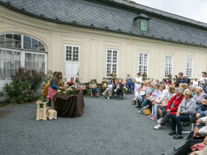 Růže pro dědičku sídla. Zámek v Náměšti na Hané rozkvetl květinovou výstavou