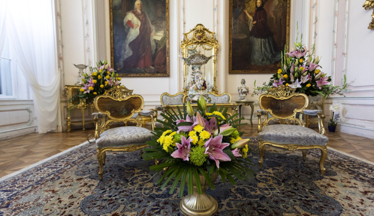 Růže pro dědičku sídla. Zámek v Náměšti na Hané rozkvetl květinovou výstavou