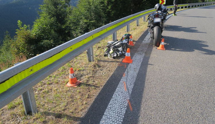Policie se na Červenohorském sedle opět zaměří na motorkáře. Půjde o výcvik, jak zvládat kritické situace