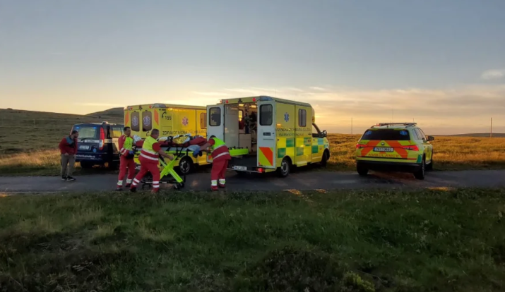 Cyklistům po srážce v Krkonoších hrozilo podchlazení, byly tři stupně