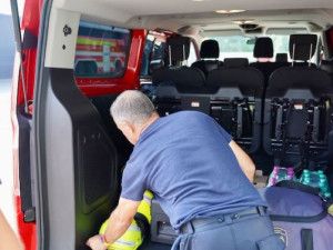 Na pomoc v boji s rozsáhlými požáry, které sužují Řecko, odjeli také hasiči z Přerova