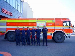 Na pomoc v boji s rozsáhlými požáry, které sužují Řecko, odjeli také hasiči z Přerova