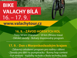 Bike Valachy: užijte si na Bílé víkend se závody i programem pro celou rodinu