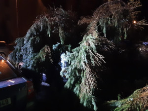 Bouřková smršť zasáhla Olomoucký kraj. Hasiči v noci řešili přes sto padesát událostí