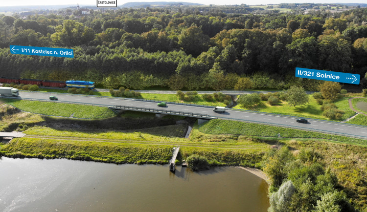 Častolovice jsou zase o něco blíž vymodlené silnici, obchvat získal územní rozhodnutí