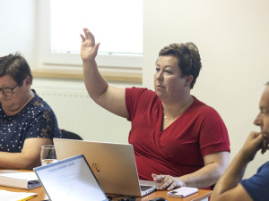 Starostka Města Libavá Štěpánka Tichá