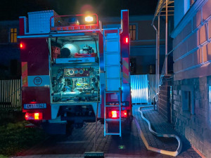 Hasiči likvidovali požár na psychiatrii ve Šternberku. Personál musel evakuovat devět pacientů